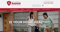 Desktop Screenshot of nationalradondefense.com